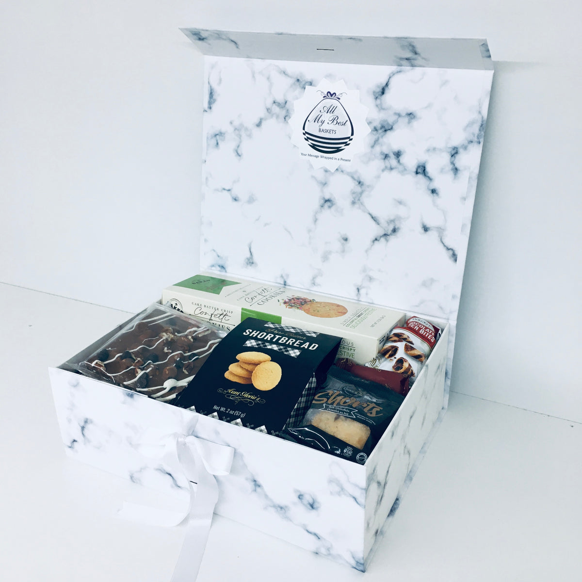 Pamper &amp; Chocolate Marble Magnetic Gift Box
