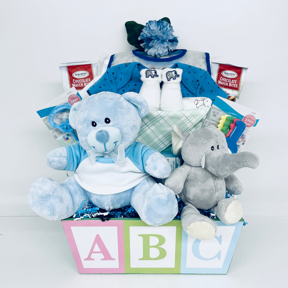 Baby Joy!  Boy Gift Basket