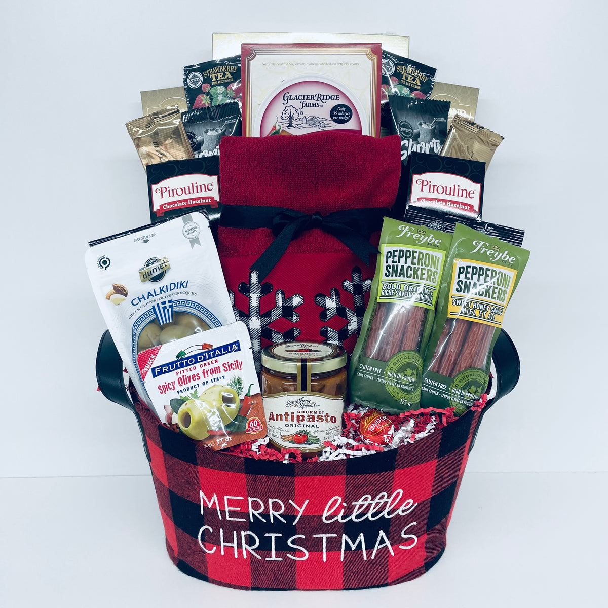 Merry Little Christmas Gift Basket